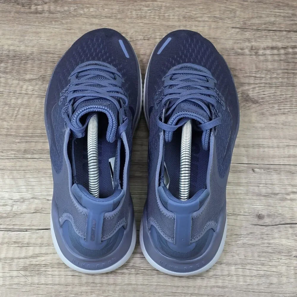 Nike Free RN 2018 Women's Size 10 Blue Lightweight Running Shoes 942837-401